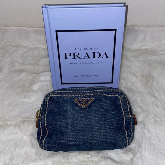 Prada Denim Pouch - Picture 1 of 3